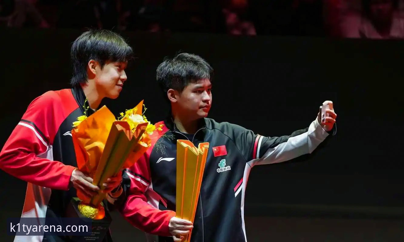 通过k1体育平台看国乒男团3-0英格兰，林诗栋王楚钦梁靖崑表现如何？